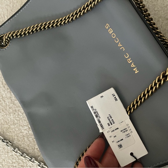 Marc Jacobs double link 27 bag, Rock Grey, BNWT - Picture 3 of 4